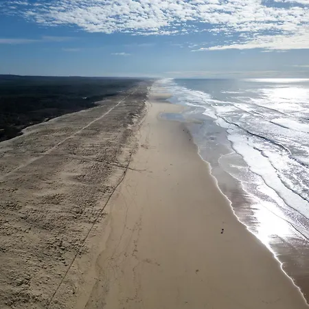 Bel Neuf A Plage, 400m De L'ocean, 2 Etoiles, 4 Pers, Parking, Balcon, Equipe - Fr-1-50-136 Mimizan